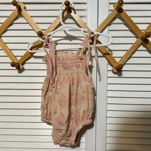 Wild Wawa pink patchwork bubble 12/18